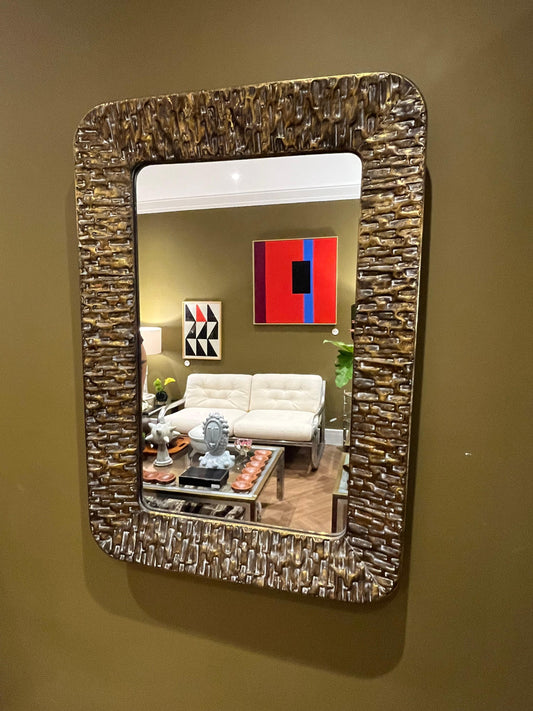 Espelho Com Moldura Metal G