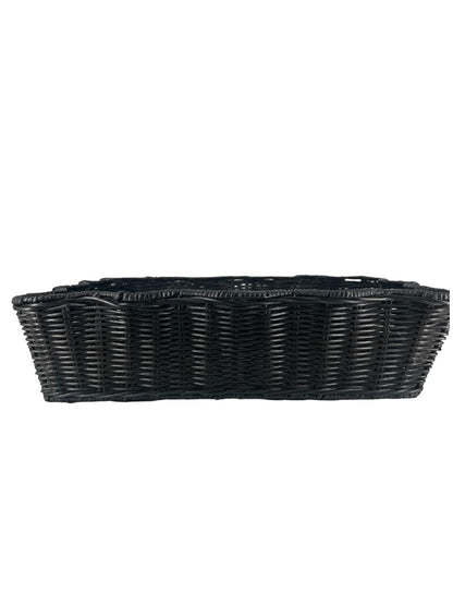 Bandeja Rattan Preta M