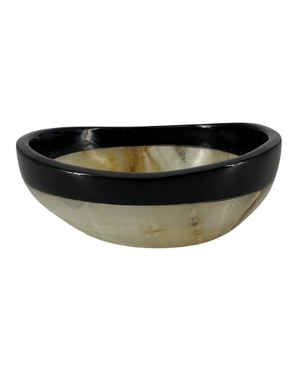 Bowl Alabastro e Obsidiana