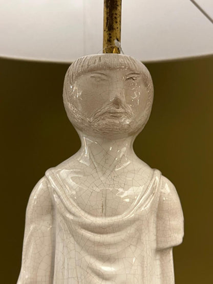 Base Abajur Cerâmica Homem Novo Rumo