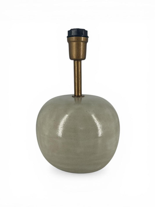 Base Abajur Bola Branco