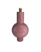 Base Abajur Metal Rosa