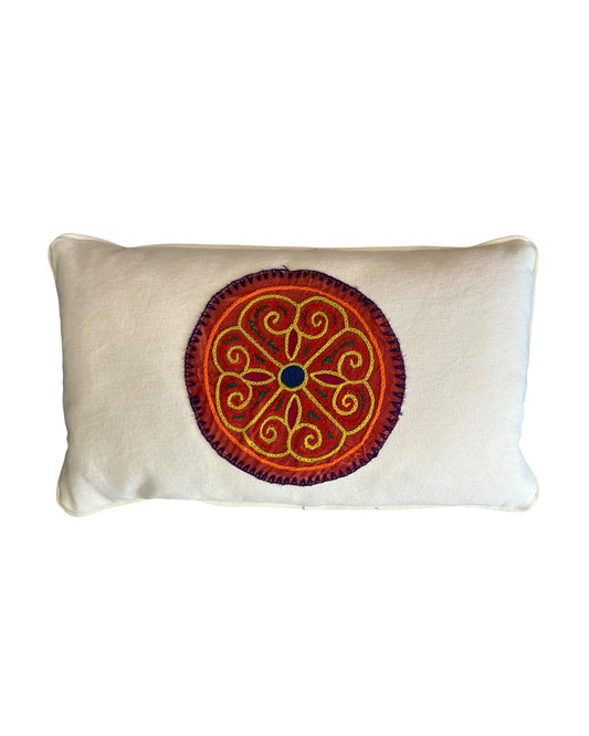 Almofada Mandala Bordado Peru 50x30 I
