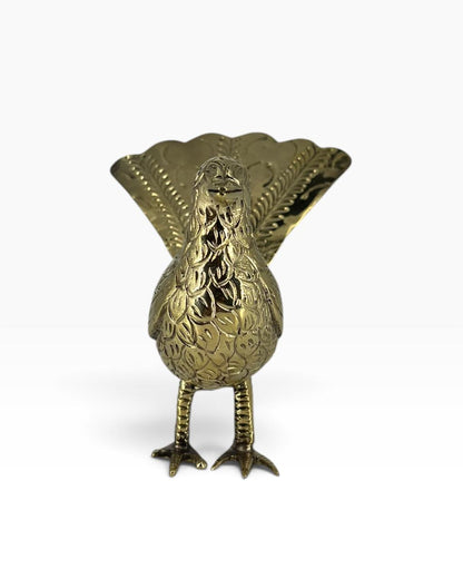 Escultura Pássaro Bronze