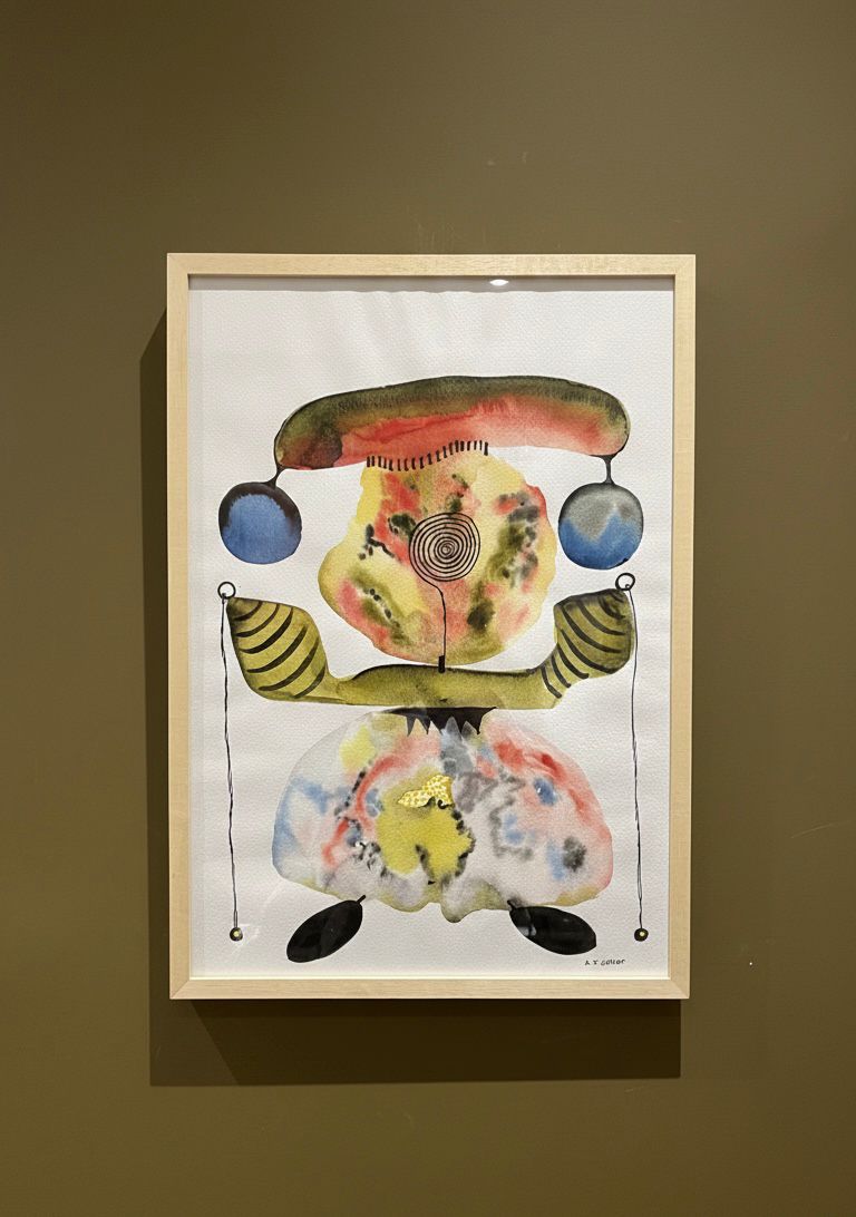 Quadro Aquarela 4 53 x 38