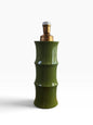 Base Abajur Bambu Verde