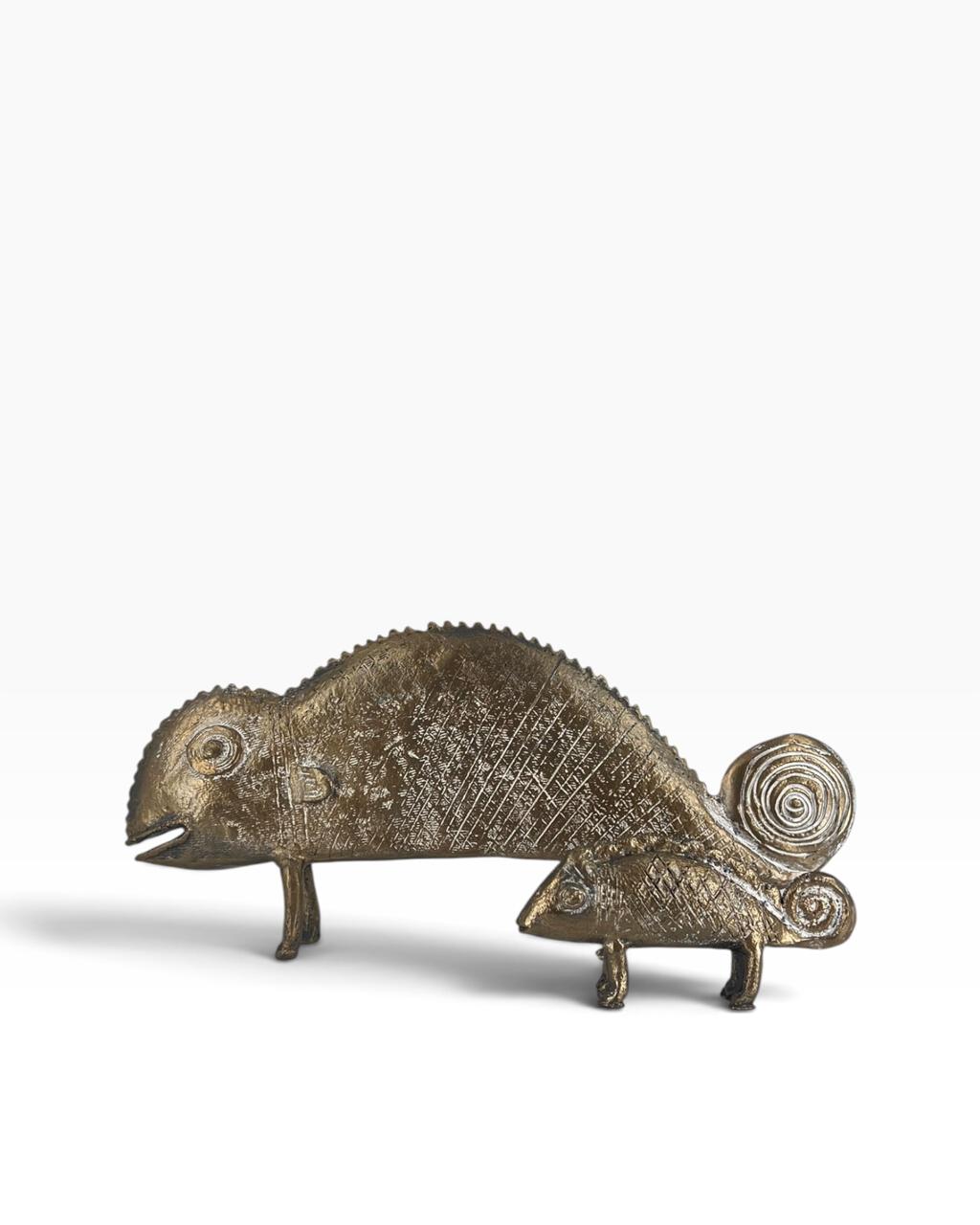 Escultura Camaleões