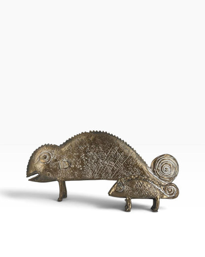 Escultura Camaleões