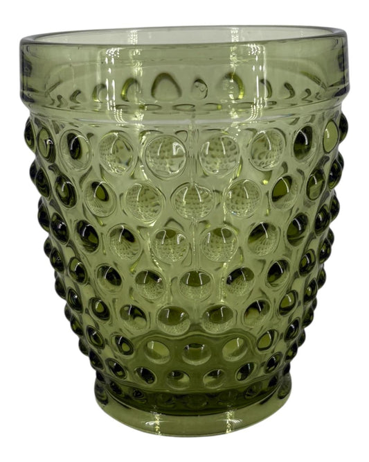 Copo Hobnail Verde