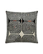 Almofada Ikat Veludo de Seda Espiral 60x60