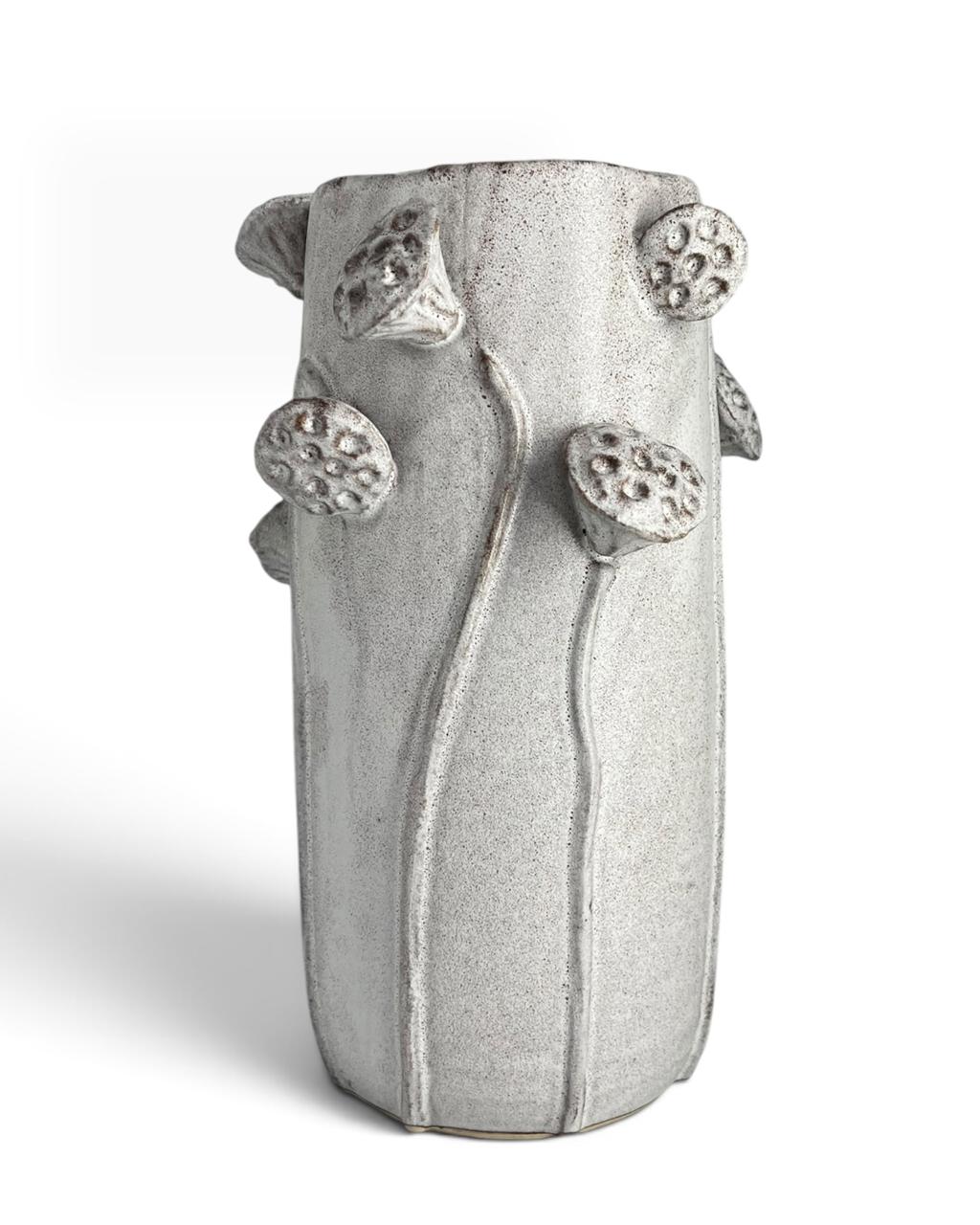 Vaso Lotus Branco G