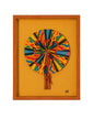 Quadro Leque Pano Celosia