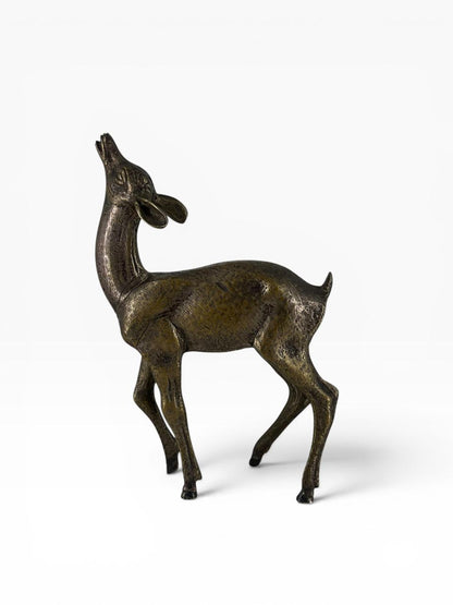 Escultura Cervo em Bronze III