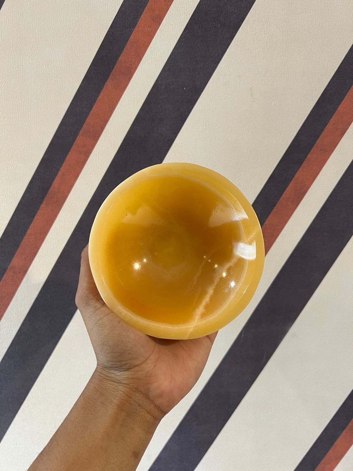 Bowl Calcita Laranja