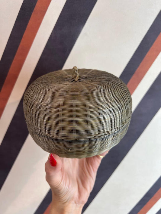 Caixa em Rattan Abóbora G