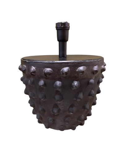 Base Abajur Spike Preto