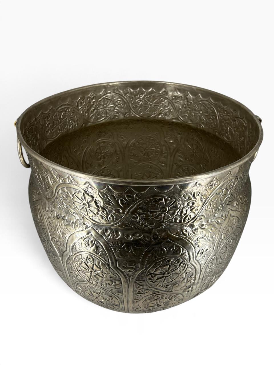 Cachepot Ornamentado Alpaca G
