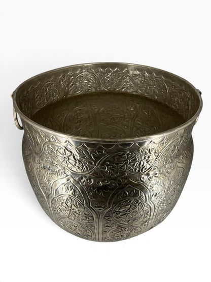 Cachepot Ornamentado Alpaca G