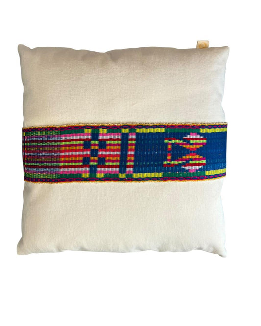 Almofada Ikat Peruano Azul 50x50