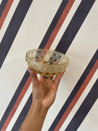 Bowl Ambar Hobnail