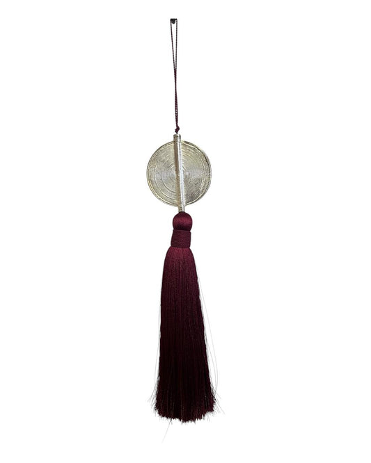 Tassel Disco Bordô