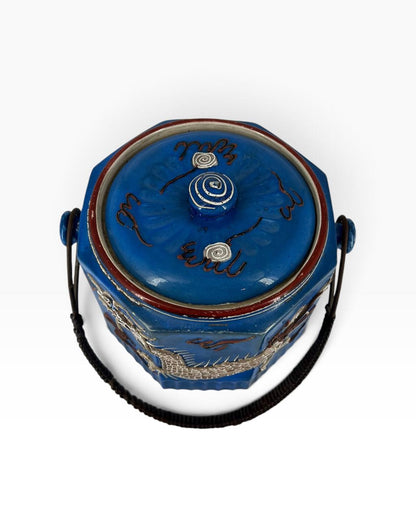 Biscoiteira Dragão Azul