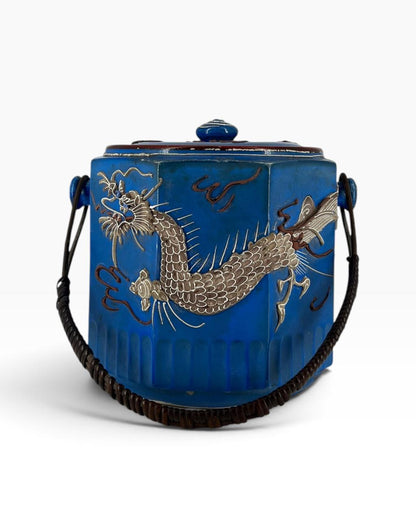 Biscoiteira Dragão Azul