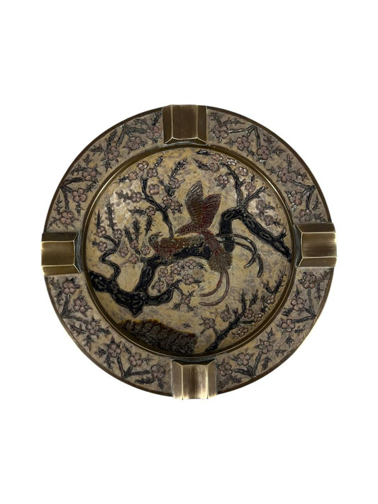 Cinzeiro Pássaro Latão