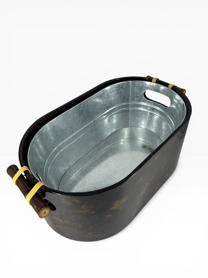 Balde de Gelo Oval Laca Tartaruga