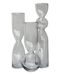 Kit 3 Vasos de vidro