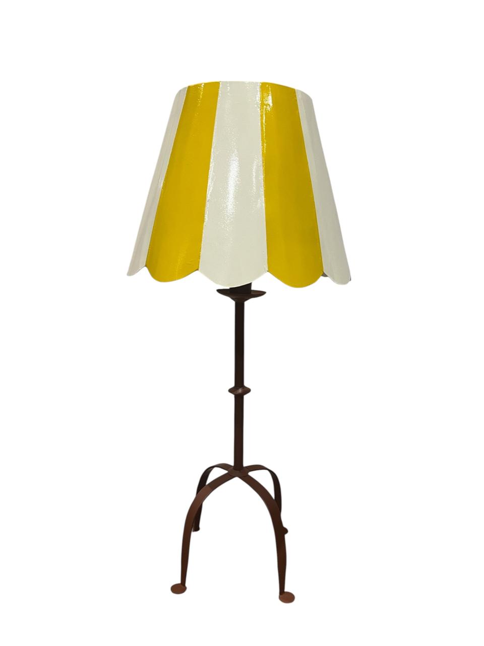 Abajur de Mesa Amarelo