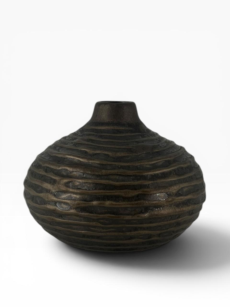 Vaso Organic Bronze