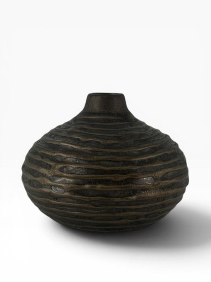 Vaso Organic Bronze