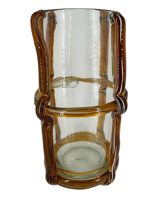 Vaso Salma Feito A Mão Cristal