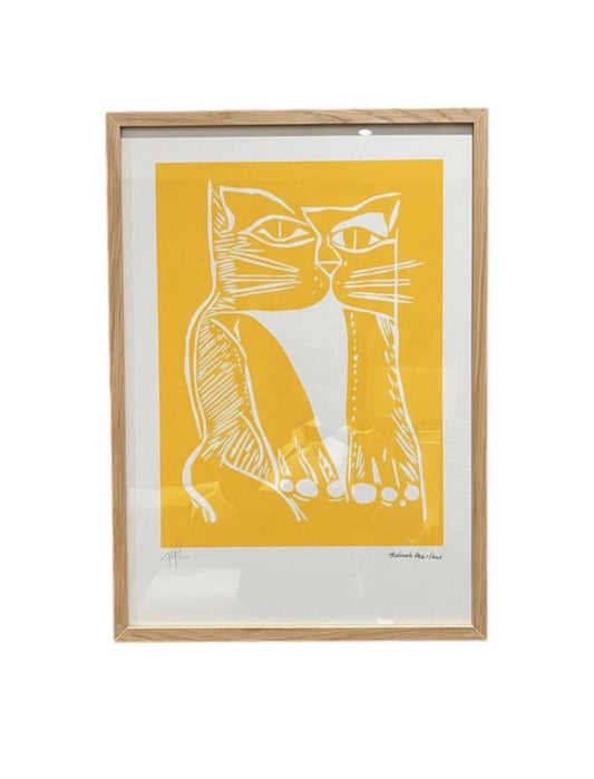 Gato Amarelo 15/100 50x35