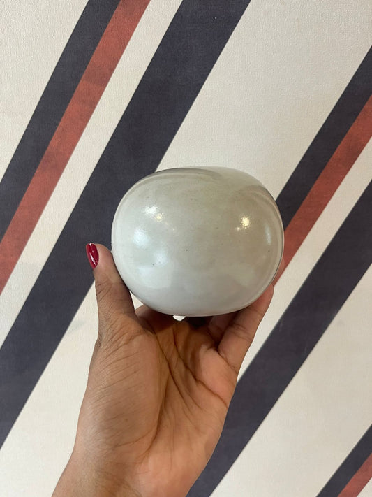 Esfera Cerâmica Cinza P