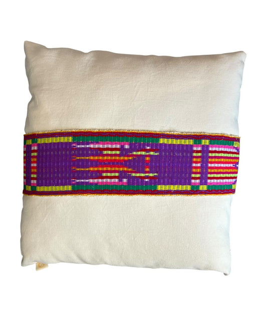 Almofada Ikat Peruano Roxo 50x50
