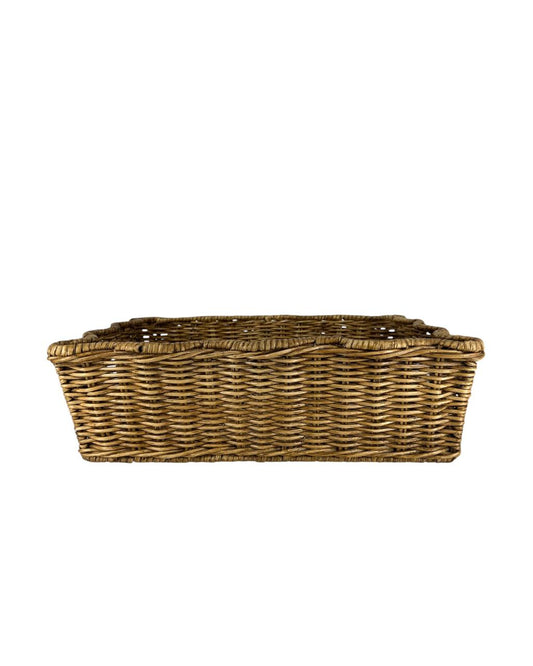Bandeja Rattan Escura P