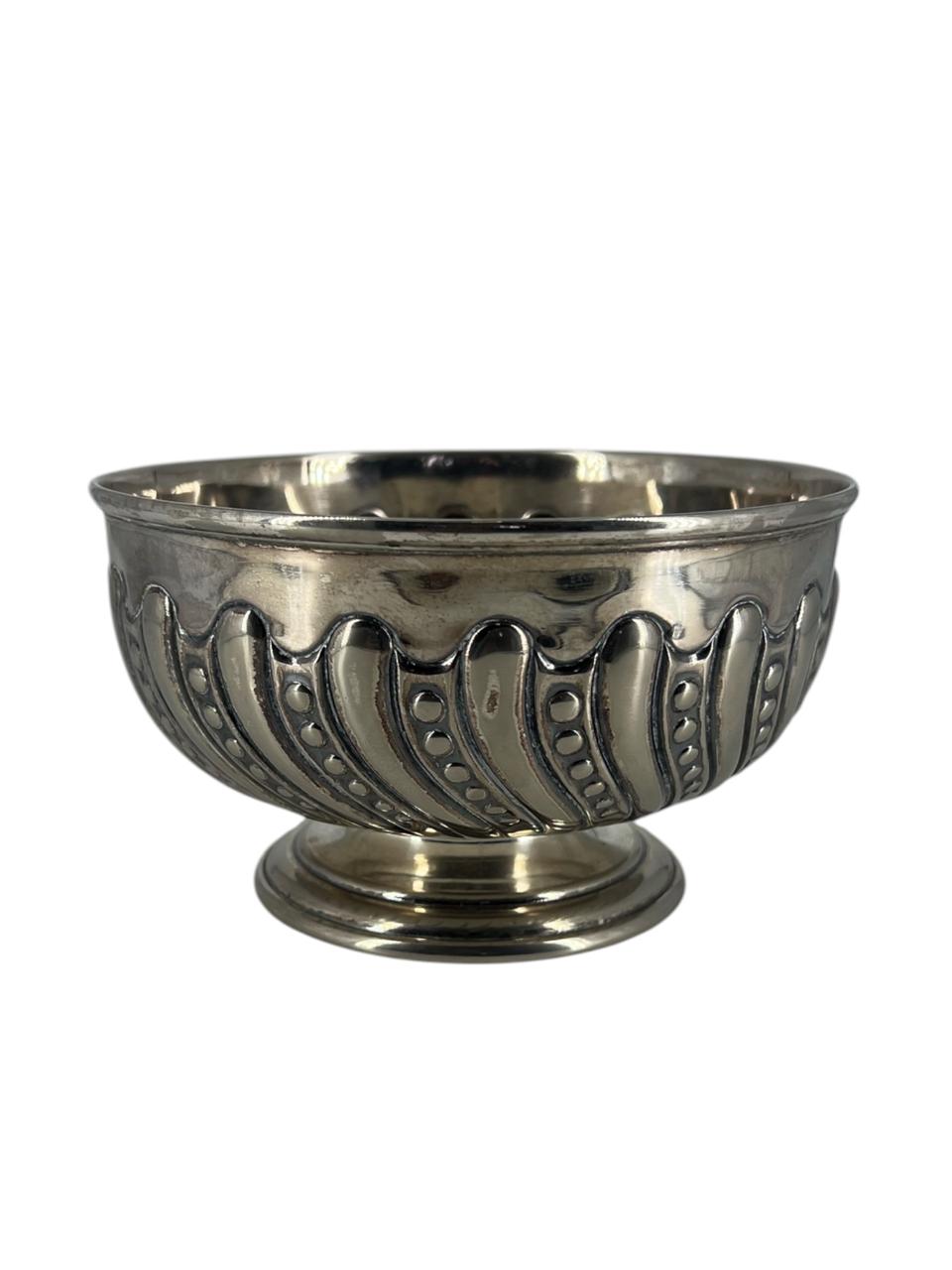 Bowl com Pé em Prata