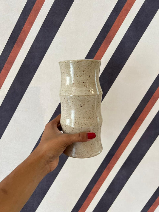 Vaso Bambu Bege P