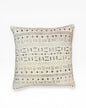 Almofada Bogolan Burkina Faso 23 branco 50x50