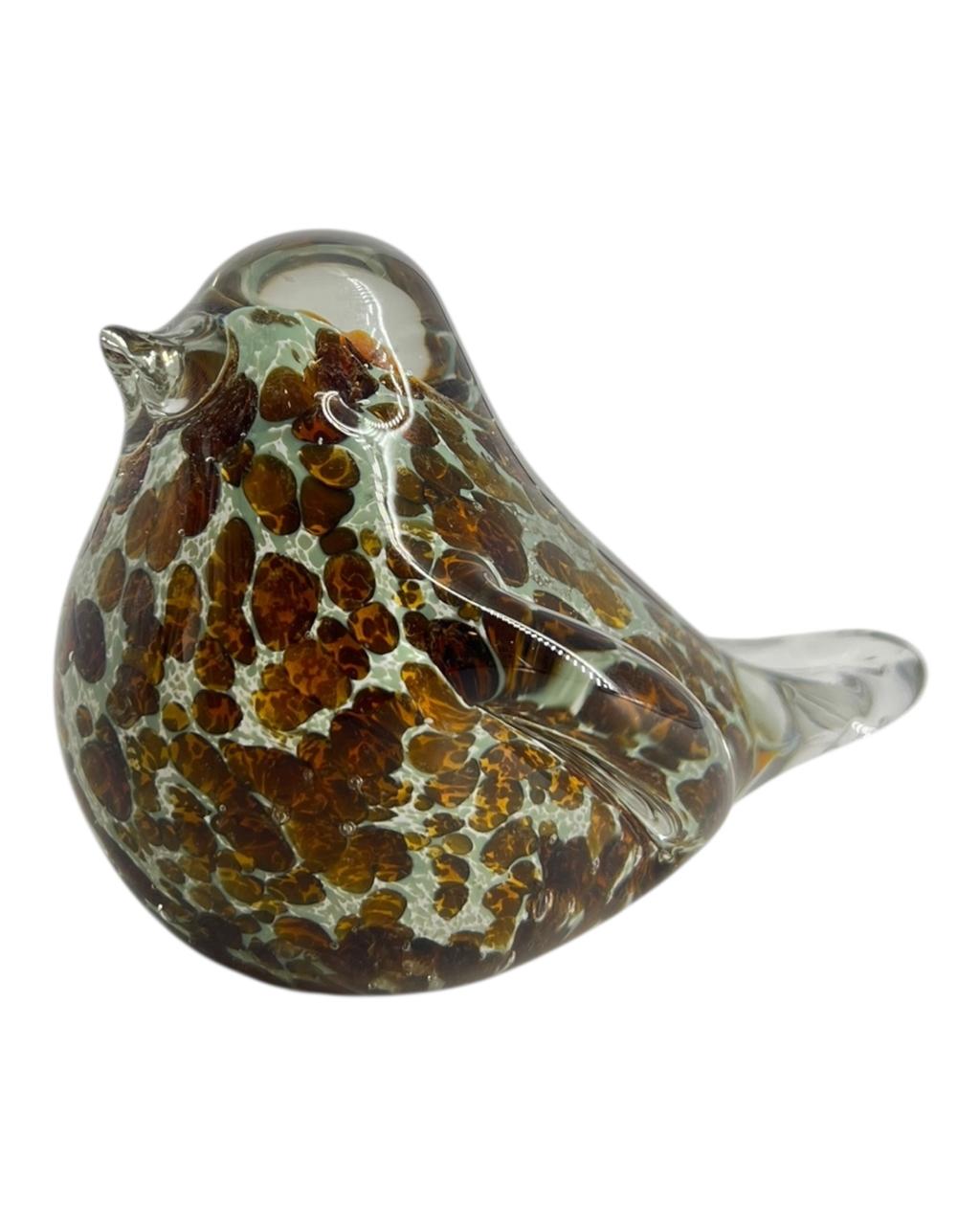 Escultura Pássaro em Vidro III