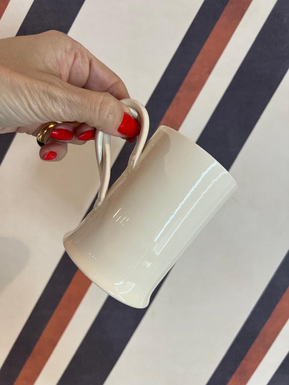 Caneca Royal Creamware