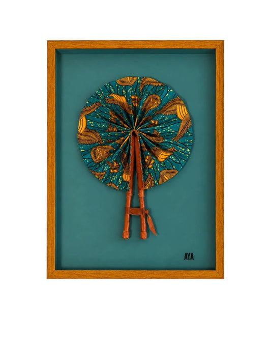Quadro Leque Pano Nizassa
