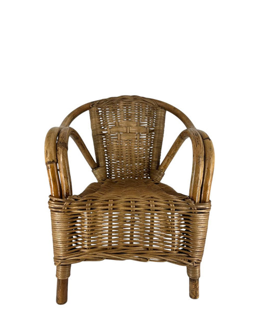 Mini Cadeira Decorativa Rattan II