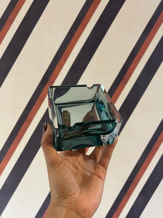 Cinzeiro Murano Verde