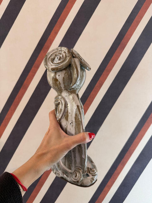 Coruja em Cerâmica Artesanal III