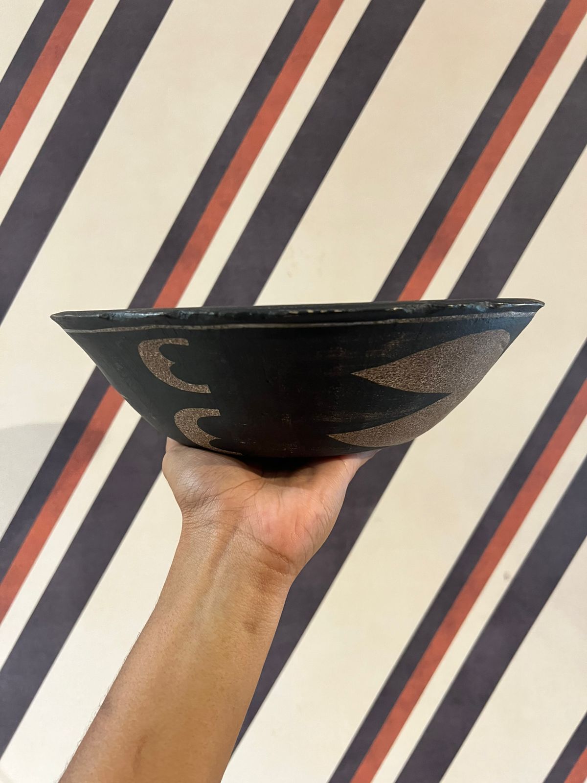 Prato em Cerâmica África