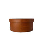 Caixa Decorativa em Couro Oval M