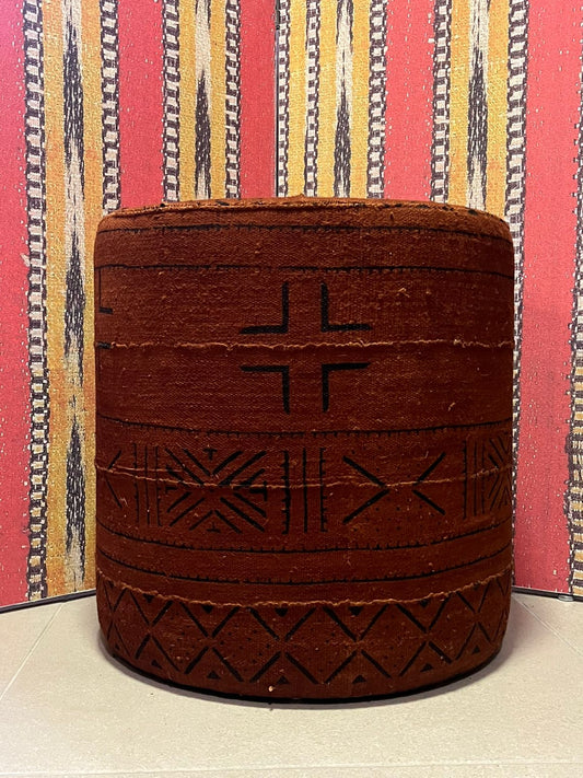 Pufe Bogolan Terracota II